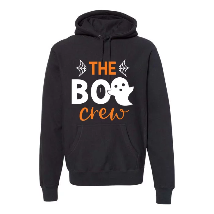 The Boo Crew Matching Halloween Family Pajamas Premium Hoodie