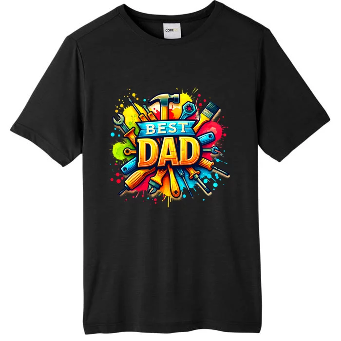 The Best Dad Tools Handyman ChromaSoft Performance T-Shirt