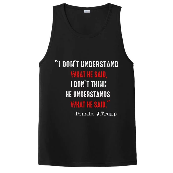 Trump Biden Debate Presidential Debate 2024 Performance Tank