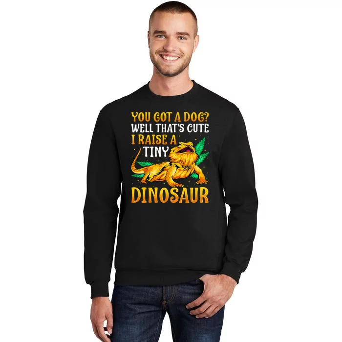 The Bearded Dragon Shirt Pet Reptile Lizard Lover Tall Sweatshirt