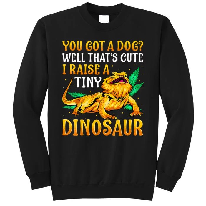 The Bearded Dragon Shirt Pet Reptile Lizard Lover Tall Sweatshirt