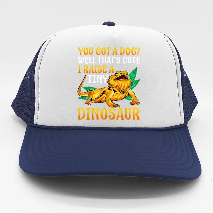 The Bearded Dragon Shirt Pet Reptile Lizard Lover Trucker Hat