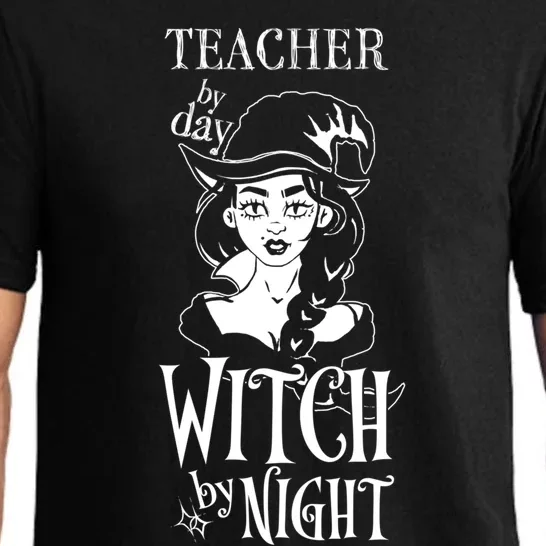 Teacher By Day Witch By Night Gift Pajama Set