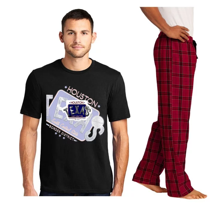 Texas Border District Cool State Logo Pajama Set