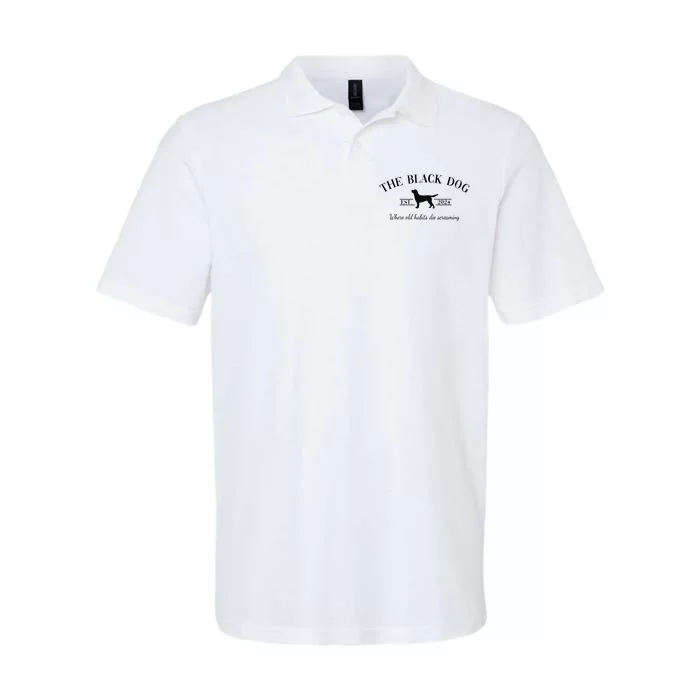 The Black Dog New Album Softstyle Adult Sport Polo