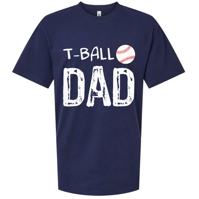 T Ball Dad Ball Funny Christmas Sueded Cloud Jersey T-Shirt