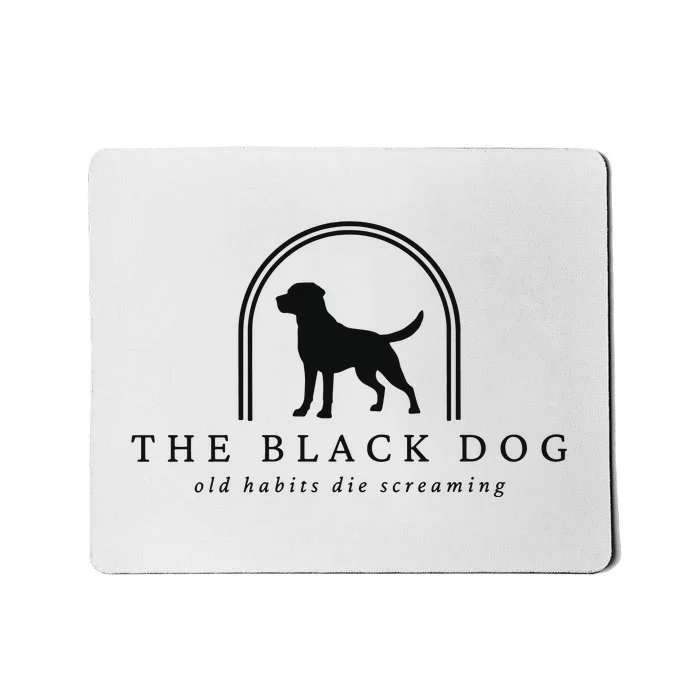 The Black Dog Mousepad