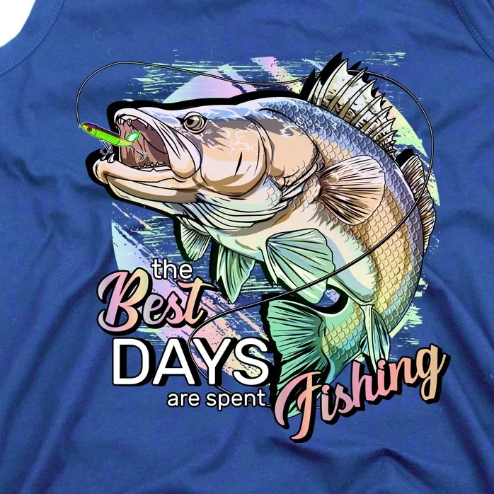 The Best Days Are Spent Fishing Tank Top