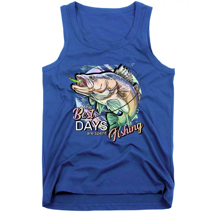 The Best Days Are Spent Fishing Tank Top