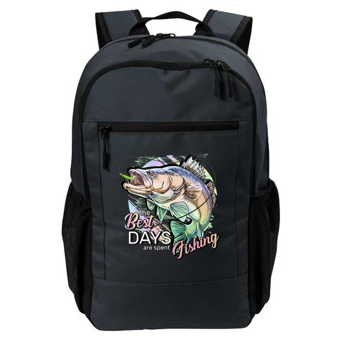 The Best Days Are Spent Fishing Daily Commute Backpack