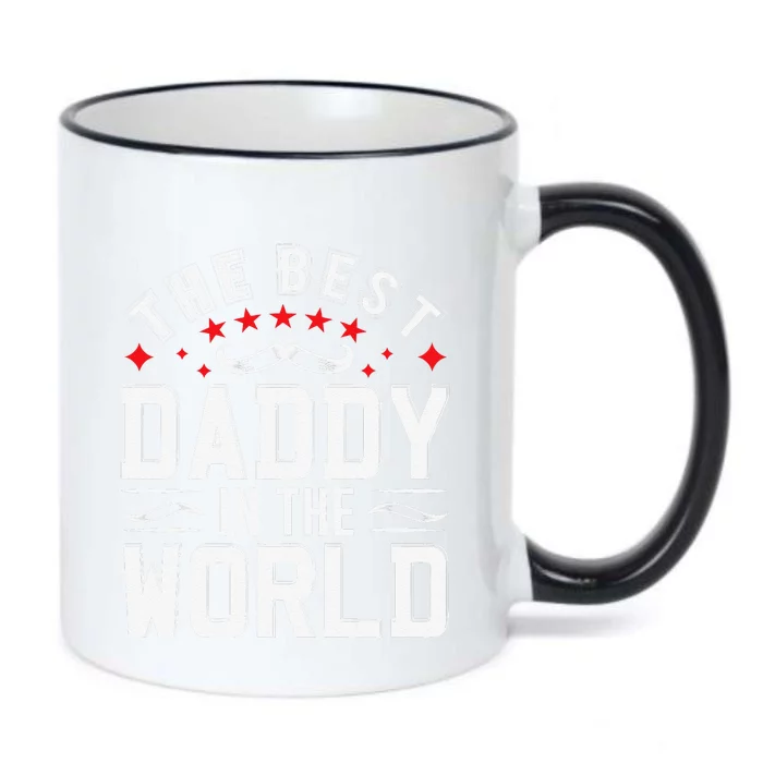 The Best Daddy In The World Father Dad Fathers Day Black Color Changing Mug