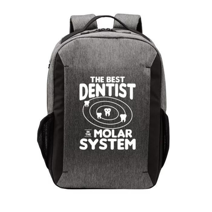 The Best Dentist In The Molar System Dentistry Vector Backpack