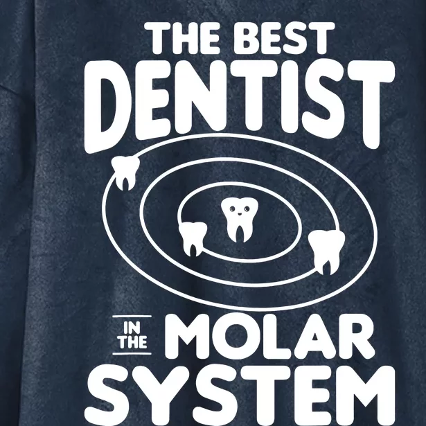 The Best Dentist In The Molar System Dentistry Hooded Wearable Blanket