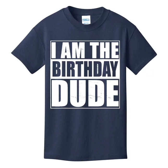 The Birthday Dude | Birthday Party Proud Birthday Dude Kids T-Shirt