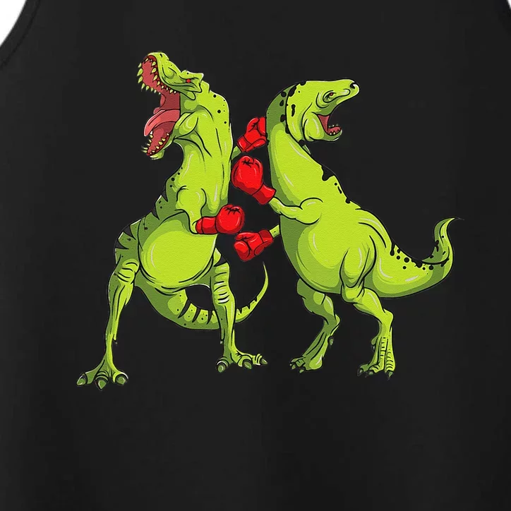 TRex Boxing  Dinosaur Performance Tank