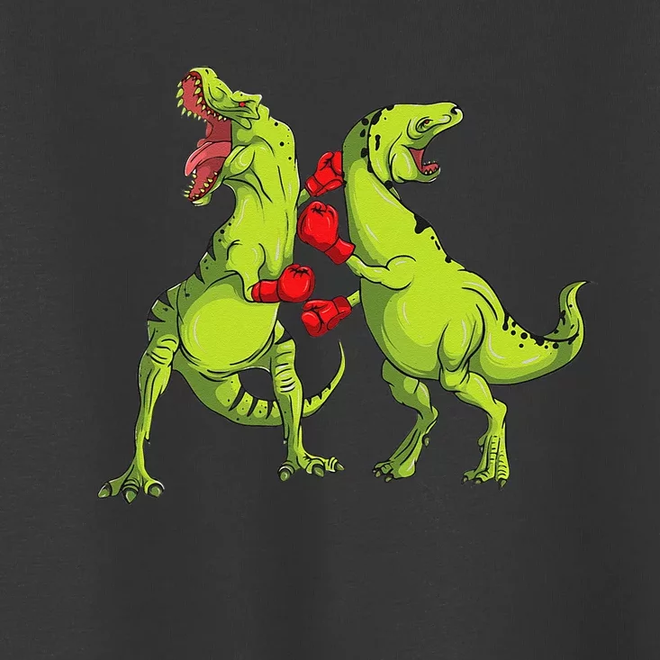 TRex Boxing  Dinosaur Toddler T-Shirt