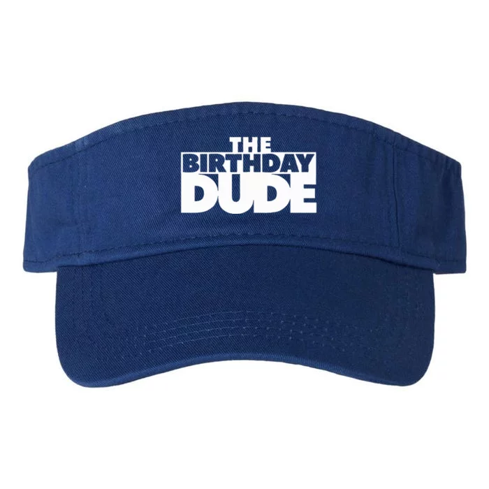 The Birthday Dude Valucap Bio-Washed Visor