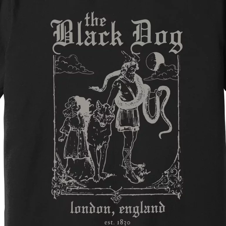 The Black Dog London England Ttpd Premium T-Shirt