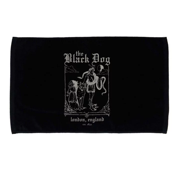 The Black Dog London England Ttpd Microfiber Hand Towel