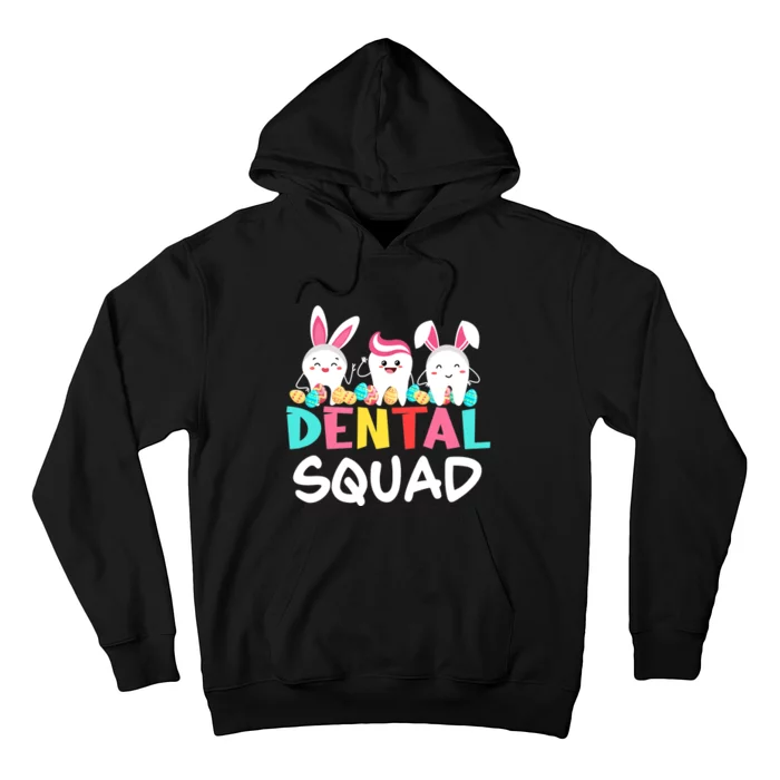 Tooth Bunny Easter Day Dentist Dental Hygienist Assistant Hoodie