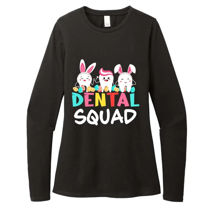 Tooth Bunny Easter Day Dentist Dental Hygienist Assistant Womens CVC Long Sleeve Shirt