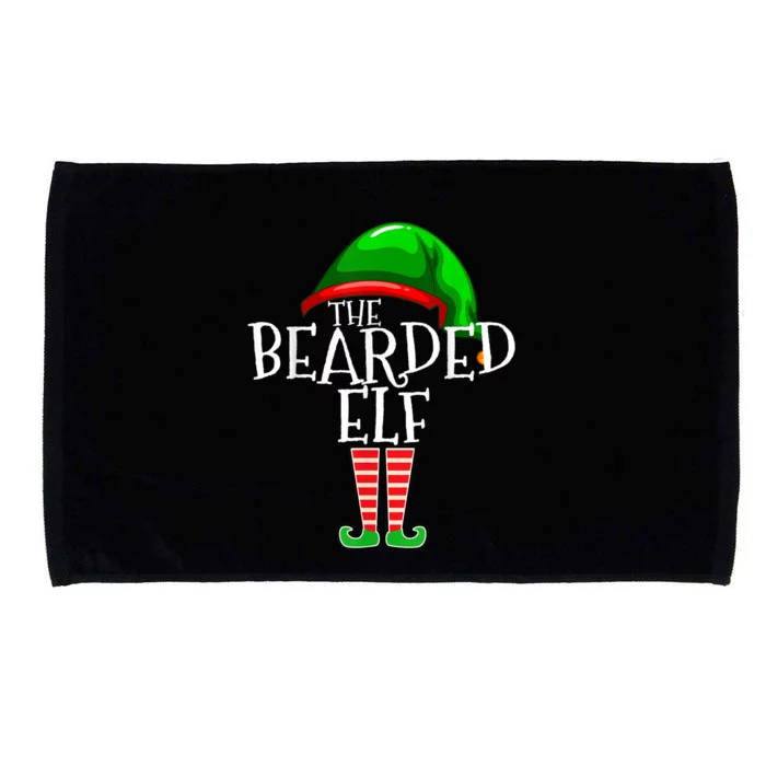 The Bearded Elf Family Matching Group Christmas Beard Microfiber Hand Towel