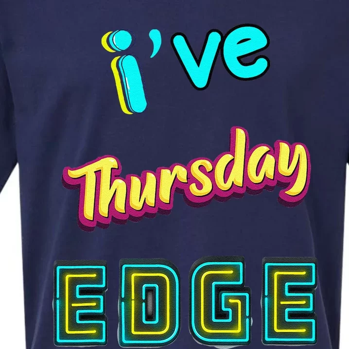 Thursday Birthday Edge Friend Friend Dad Son Teacher Sueded Cloud Jersey T-Shirt