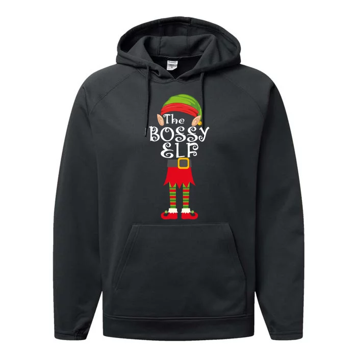 The Bossy Elf Performance Fleece Hoodie