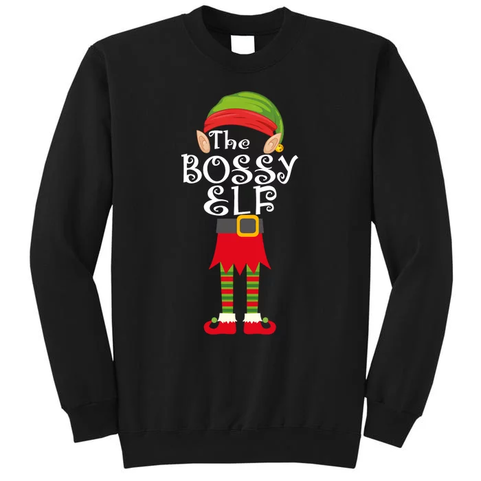 The Bossy Elf Tall Sweatshirt