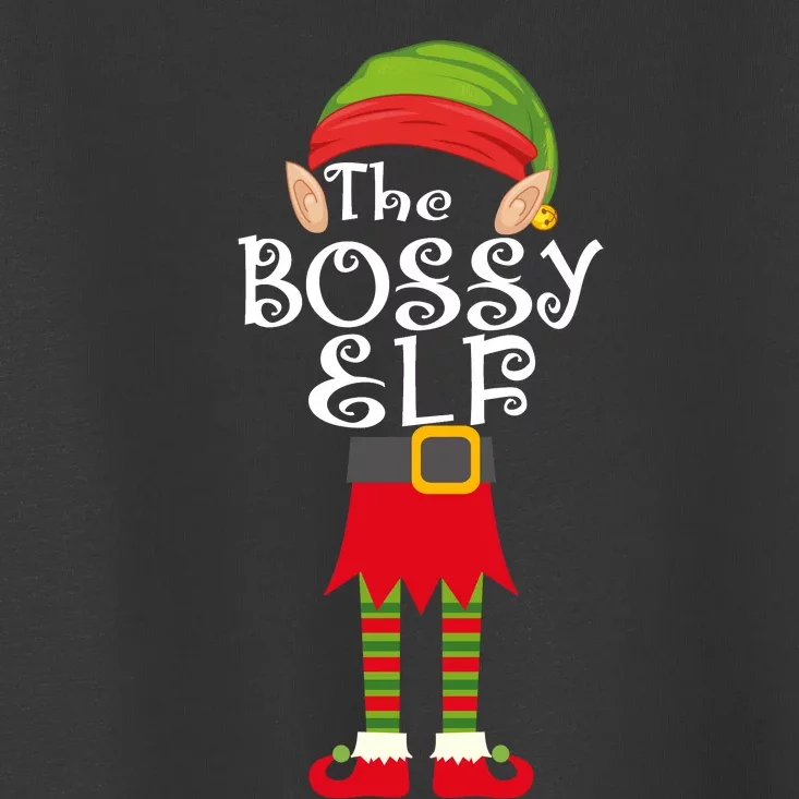 The Bossy Elf Toddler T-Shirt