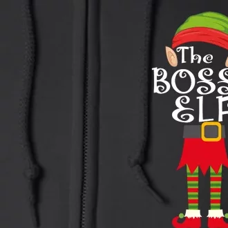 The Bossy Elf Full Zip Hoodie