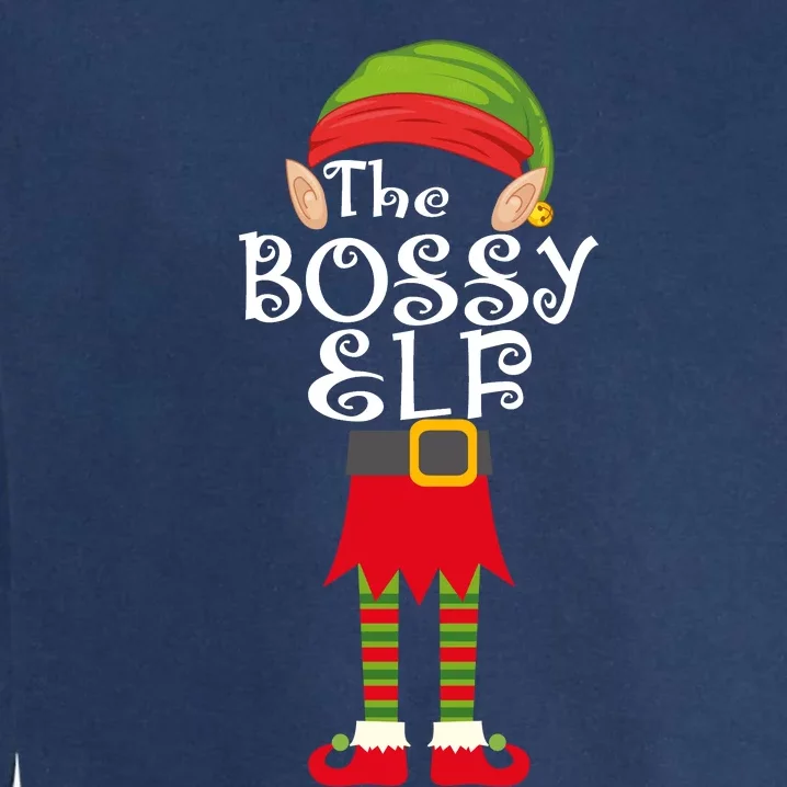 The Bossy Elf Garment-Dyed Sweatshirt