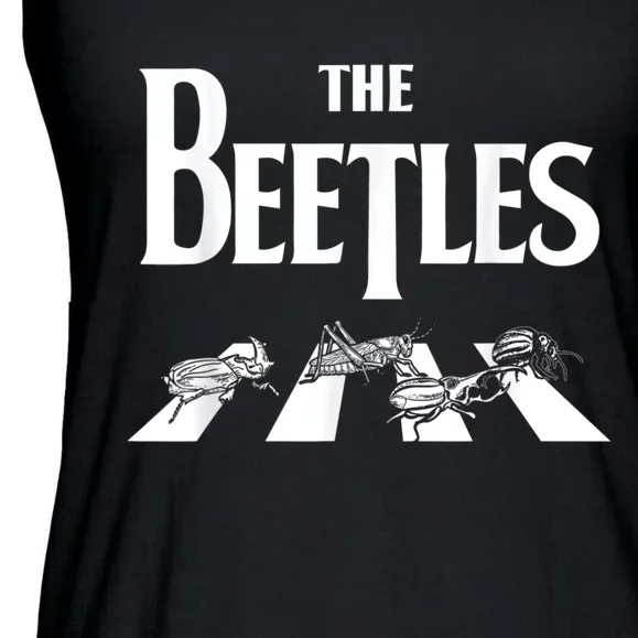 The Beetles Entomology Insect Collector Bug Entomologist Ladies Essential Flowy Tank