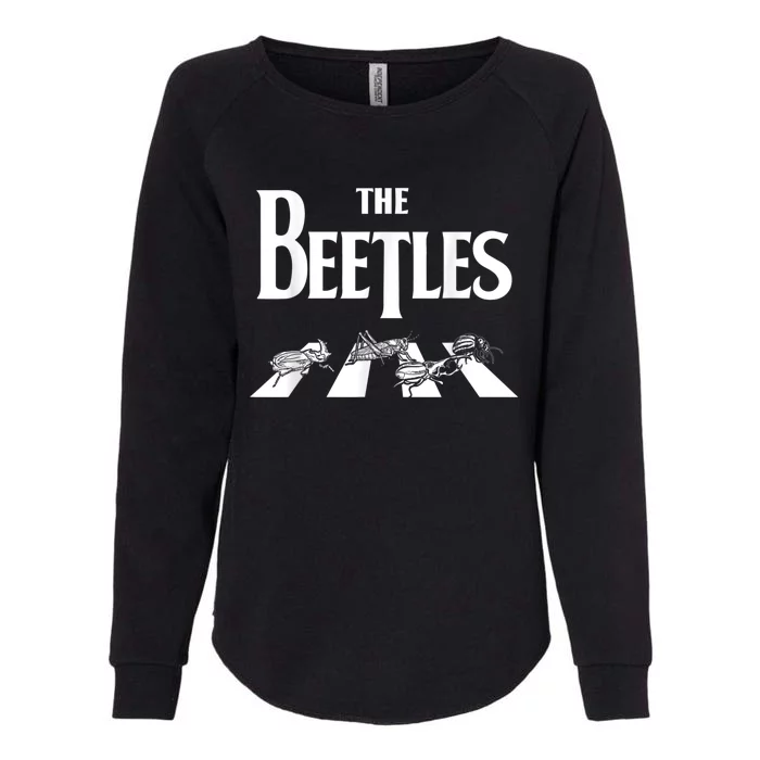 The Beetles Entomology Insect Collector Bug Entomologist Womens California Wash Sweatshirt