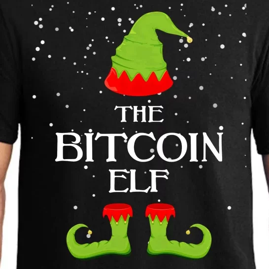 The Bitcoin Elf Funny Family Matching Christmas Pajama Set