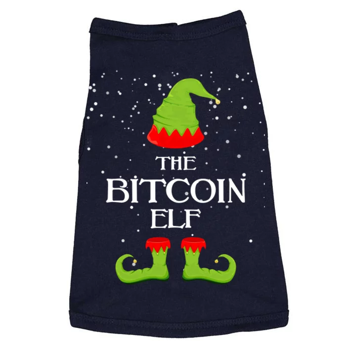 The Bitcoin Elf Funny Family Matching Christmas Doggie Tank