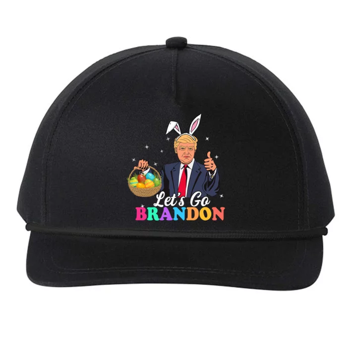 Trump Bunny Eggs Gift Snapback Five-Panel Rope Hat