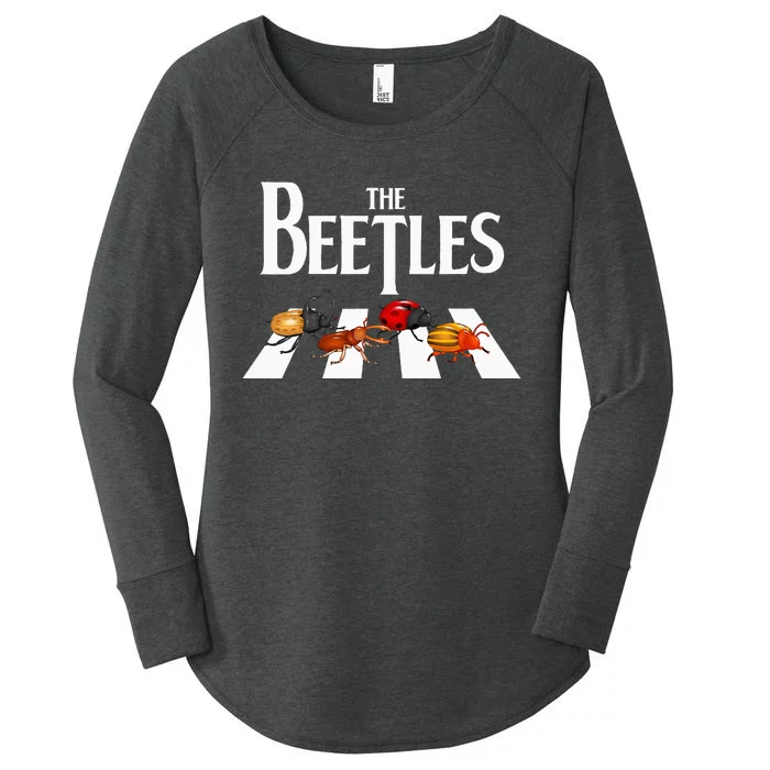 The Beetles Entomology Insect Bug Collector Entomologist Women's Perfect Tri Tunic Long Sleeve Shirt