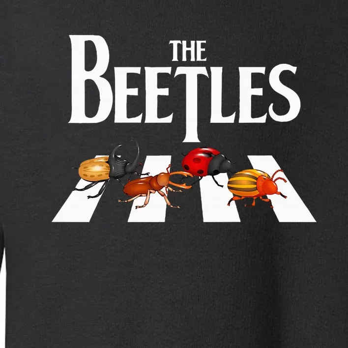 The Beetles Entomology Insect Bug Collector Entomologist Toddler Sweatshirt