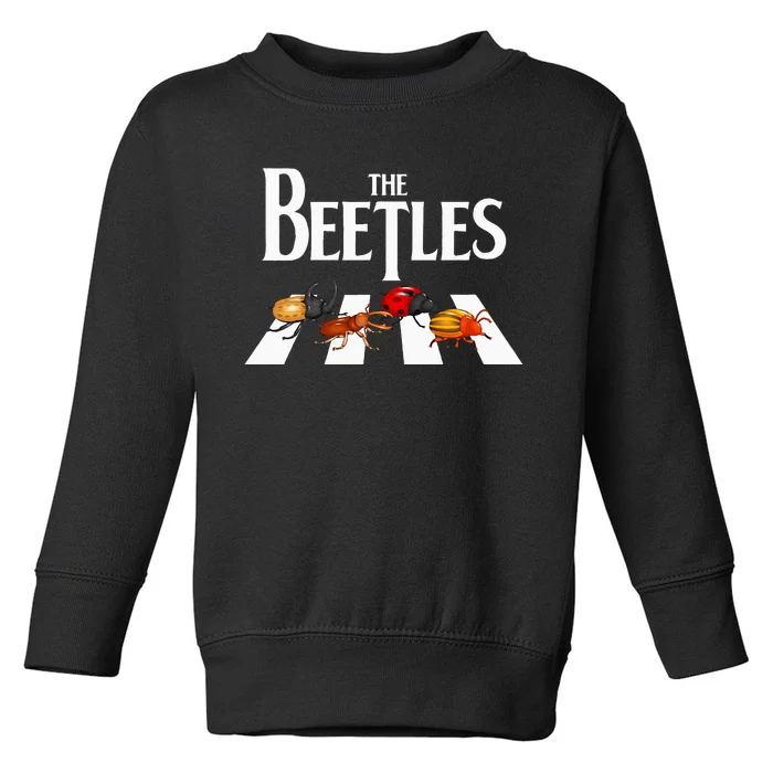 The Beetles Entomology Insect Bug Collector Entomologist Toddler Sweatshirt