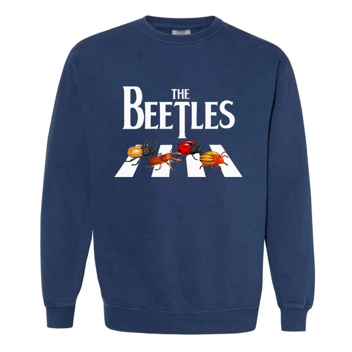 The Beetles Entomology Insect Bug Collector Entomologist Garment-Dyed Sweatshirt