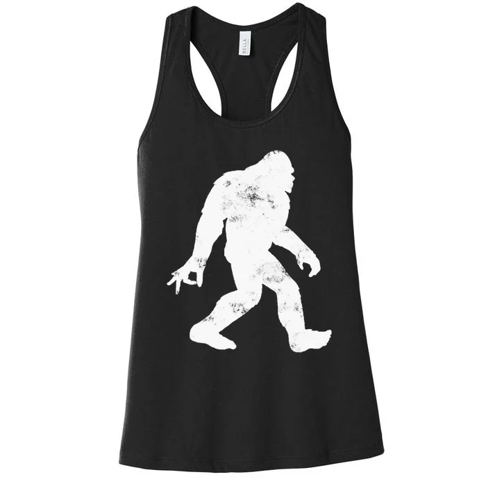 TSD845917 Big Foot Holiday Women's Racerback Tank