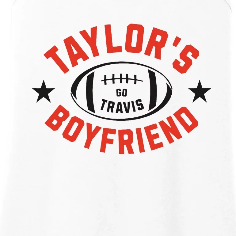 T.aylor's Boyfriend Football Fan Travis Jersey Ladies Essential Tank