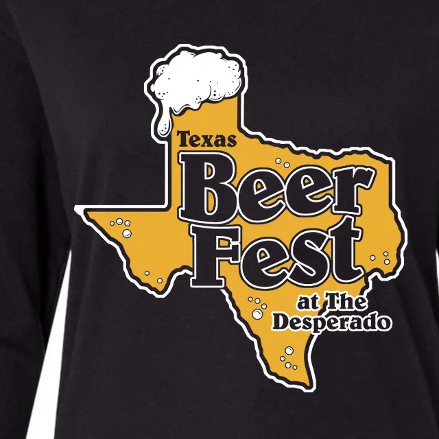 Texas Beer Fest At The Desperado Womens Cotton Relaxed Long Sleeve T-Shirt