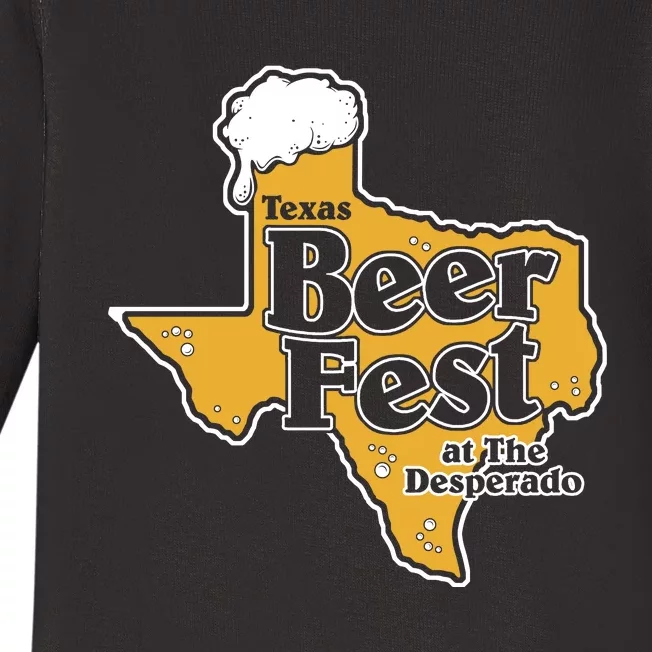 Texas Beer Fest At The Desperado Baby Long Sleeve Bodysuit