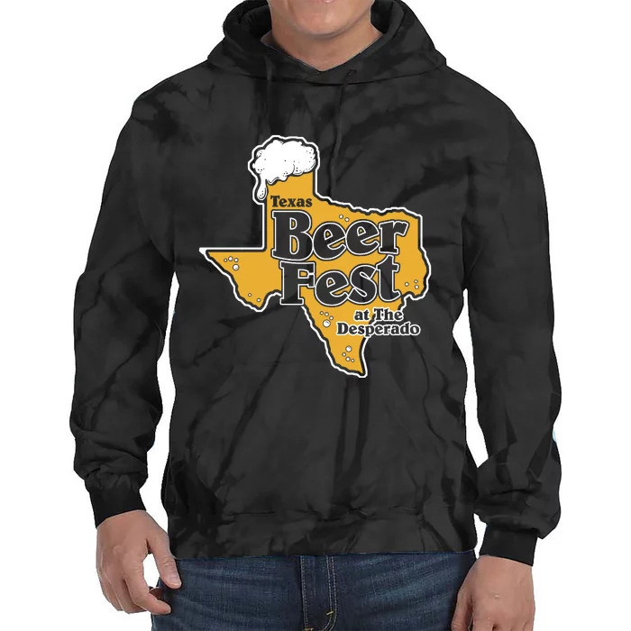 Texas Beer Fest At The Desperado Tie Dye Hoodie