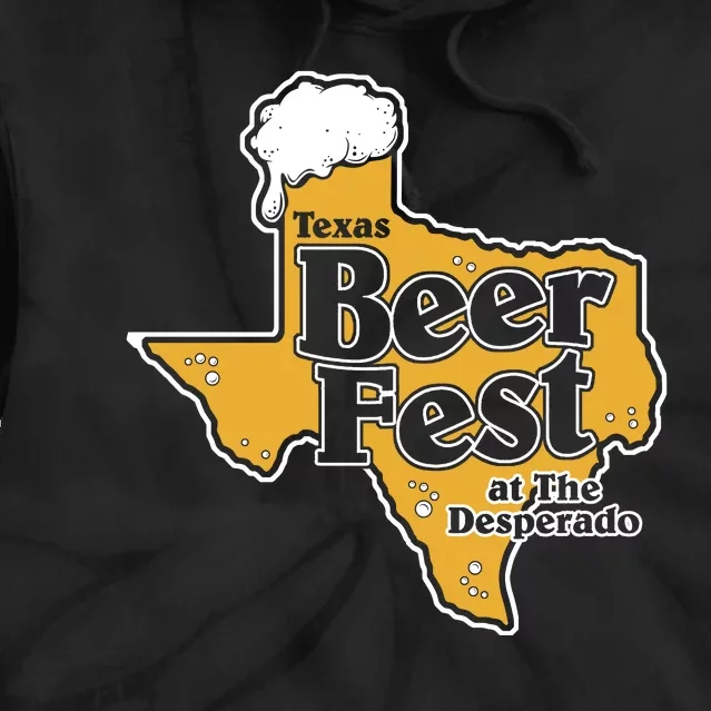 Texas Beer Fest At The Desperado Tie Dye Hoodie