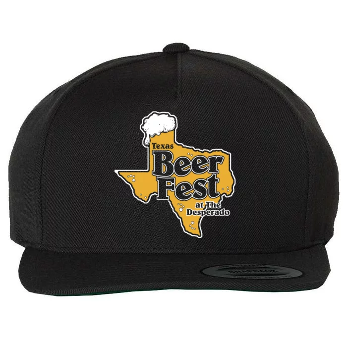 Texas Beer Fest At The Desperado Wool Snapback Cap