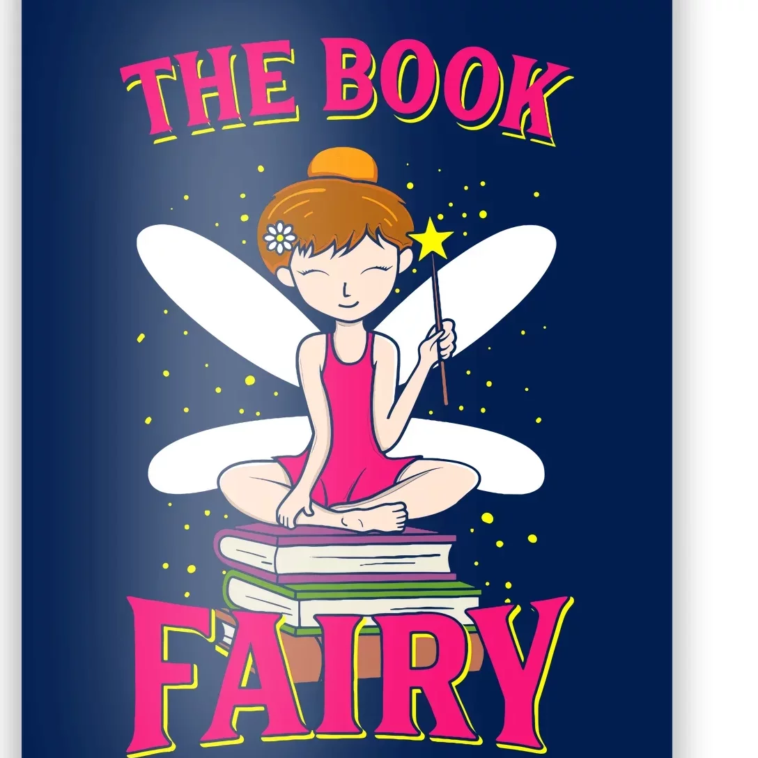 The Book Fairy Reading Teacher Librarian Gift Poster