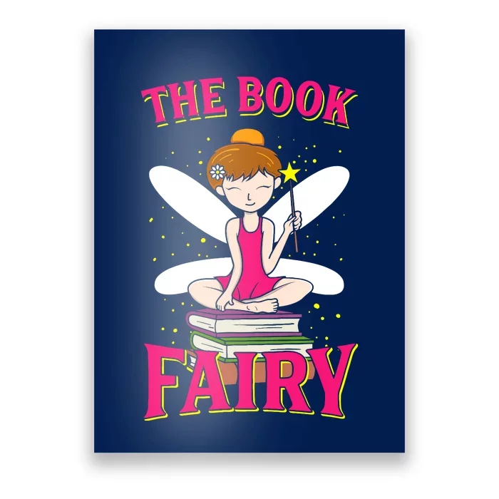 The Book Fairy Reading Teacher Librarian Gift Poster